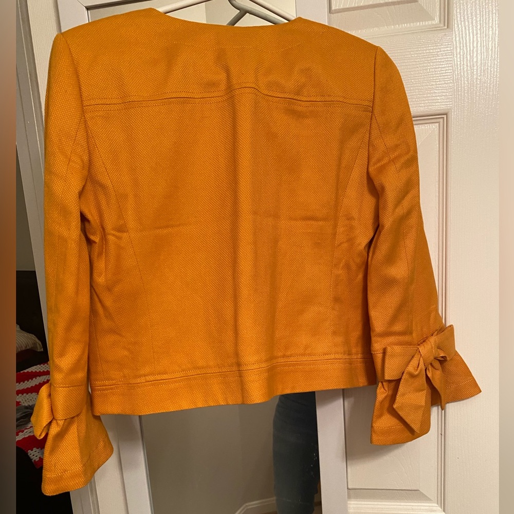 Anne Taylor Loft Yellow Blazer